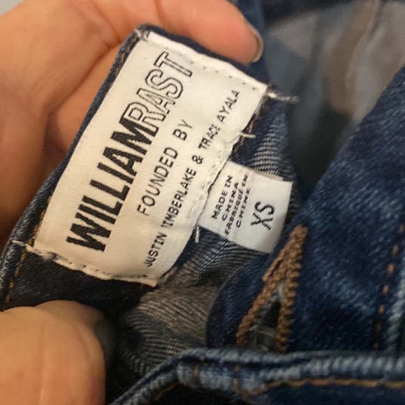 William Rast Juniors Women's Blue Serena Bib style Denim Jean Dress size XS - Picture 5 of 5